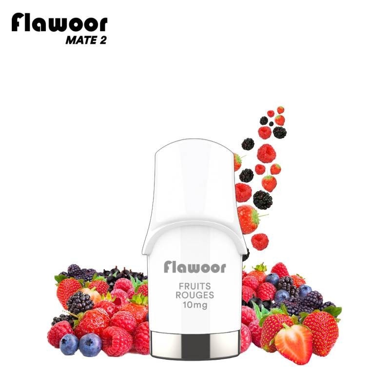 Cartouche Fruits rouges (par 2) - Flawoor Mate 2