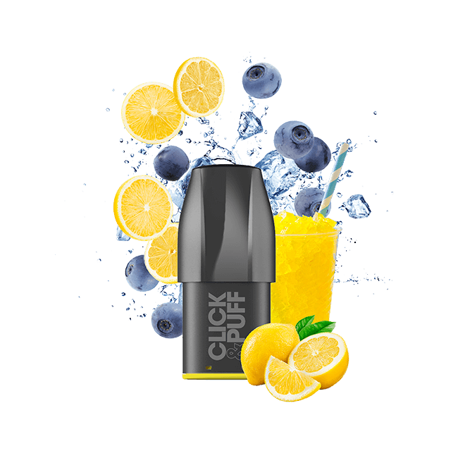 Pod Myrtille Citron - Click & Puff/X-Bar