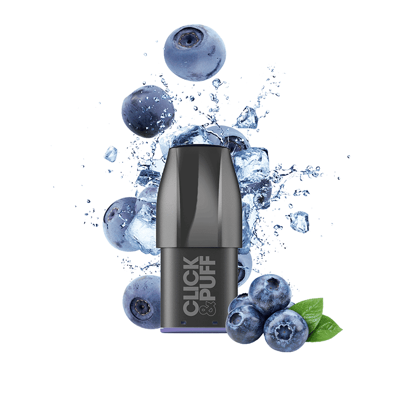 Pod Myrtille Glacée - Click & Puff/X-Bar