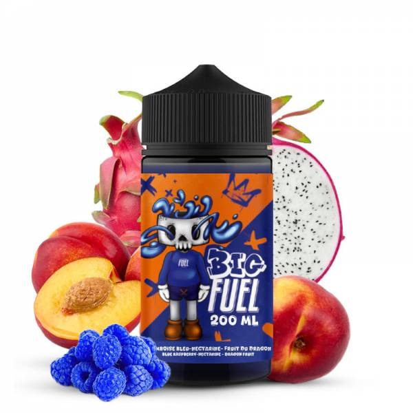 Framboise Bleue Nectarine Fruit du Dragon 200ML - Big Fuel/Maison Fuel