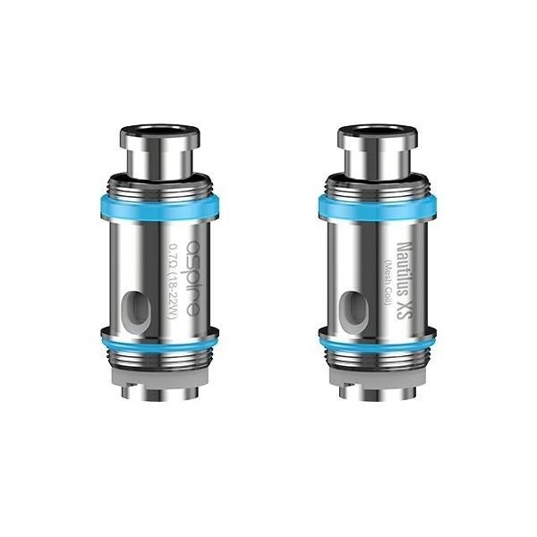 Resistance Nautilus XS - Aspire (PACK 5)|0.7 ohm/Mesh