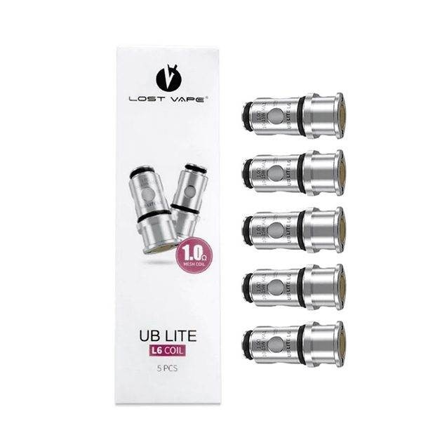 Résistance UB Lite - Lost Vape (PACK 5)|L1/0.4 ohm|L10/0.6ohm Mesh|L3/0.8 ohm|L5/1.4 ohm|L6/1.0 ohm|L7/0.3ohm Mesh|L8/1.2ohm Mesh