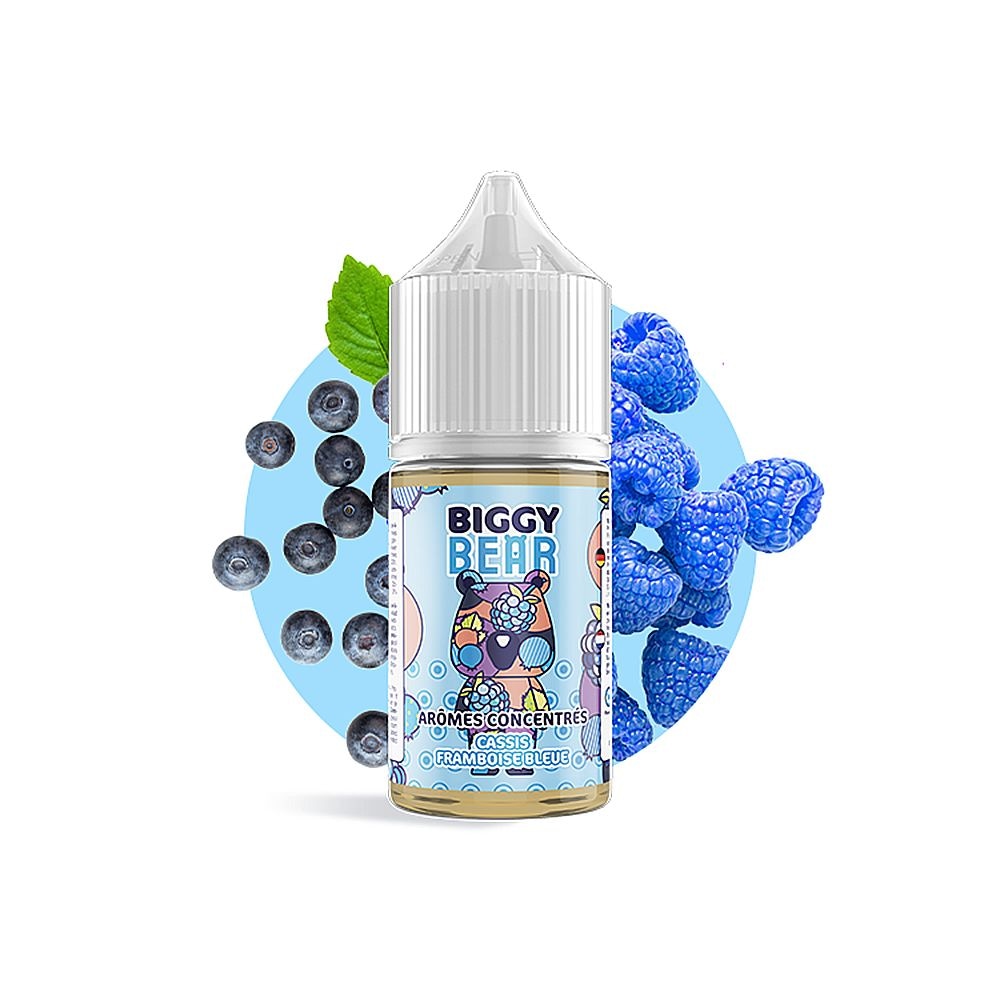 Concentré Cassis Framboise Bleue 30ML - Biggy Bear