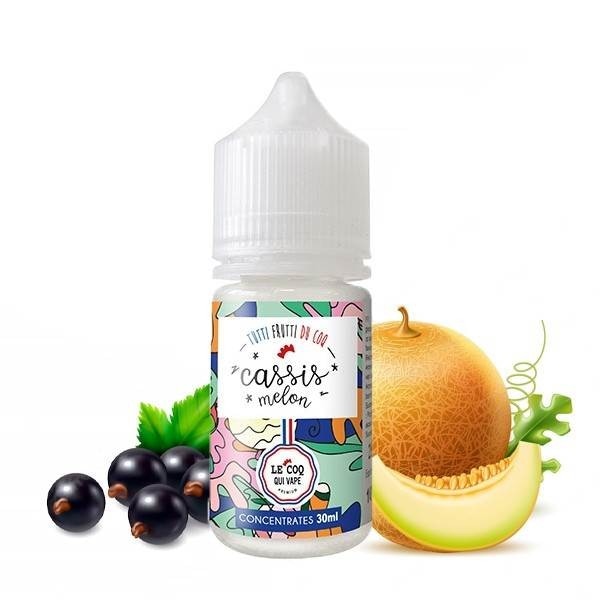 Concentré Cassis Melon 30ML - Le Coq qui vape