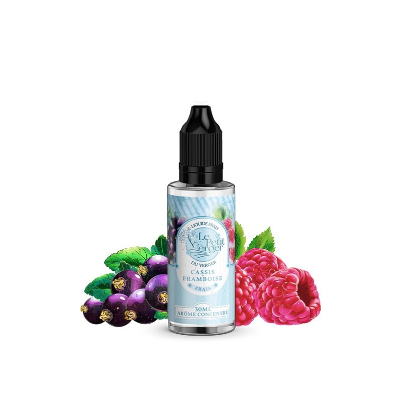 Concentré Cassis Framboise Frais 30ML - Le Petit Verger Frais/Savourea