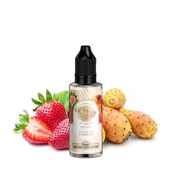 Concentré Fraise Figue de Barbarie 30ML - Le Petit Verger/Savourea