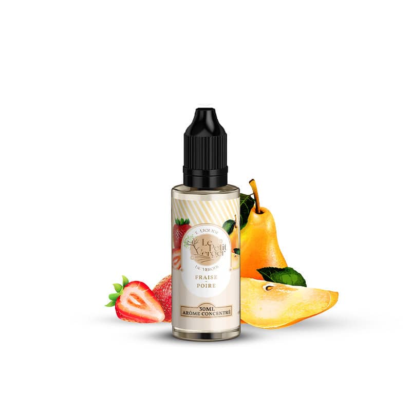 Concentré Fraise Poire 30ML - Le Petit Verger/Savourea