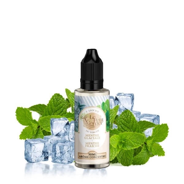Concentré Menthe Glaciale Menthe Fraîche 30ML - Le Petit Verger/ Savourea