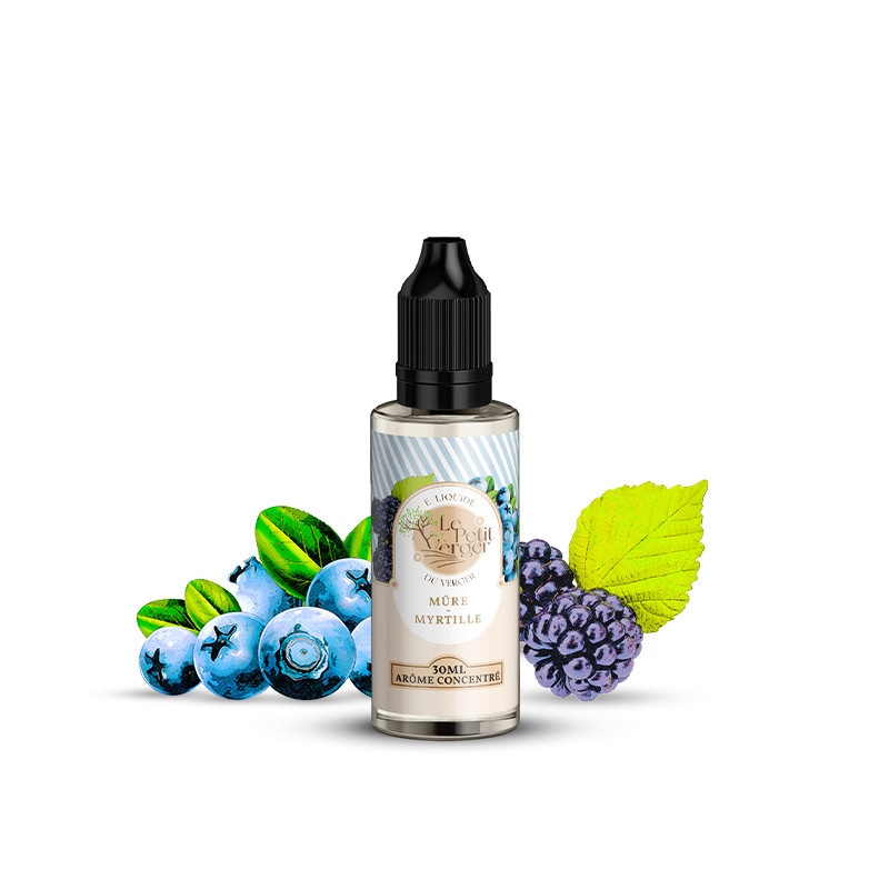 Concentré Mûre Myrtille 30ML - Le Petit Verger/Savourea