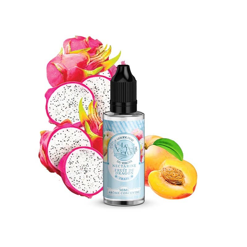 Concentré Nectarine Fruit du Dragon Frais 30ML - Le Petit Verger Frais/Savourea