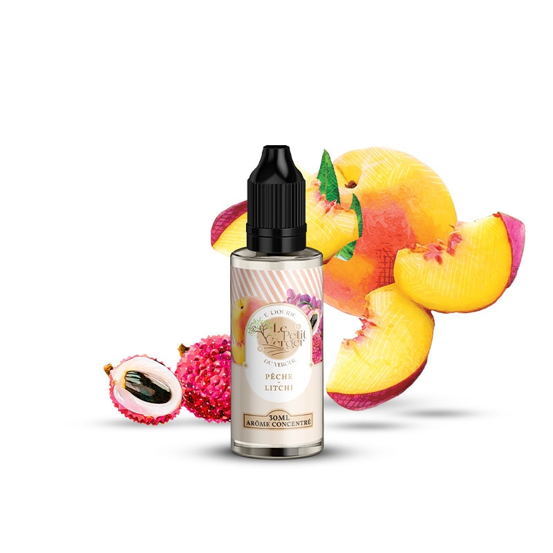 Concentré Pêche Litchi 30ML - Le Petit Verger/Savourea