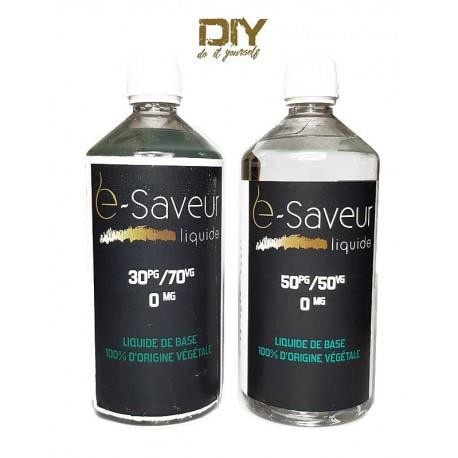 Base 1L de Esaveur|100 VG|30PG/70VG|50PG/50VG