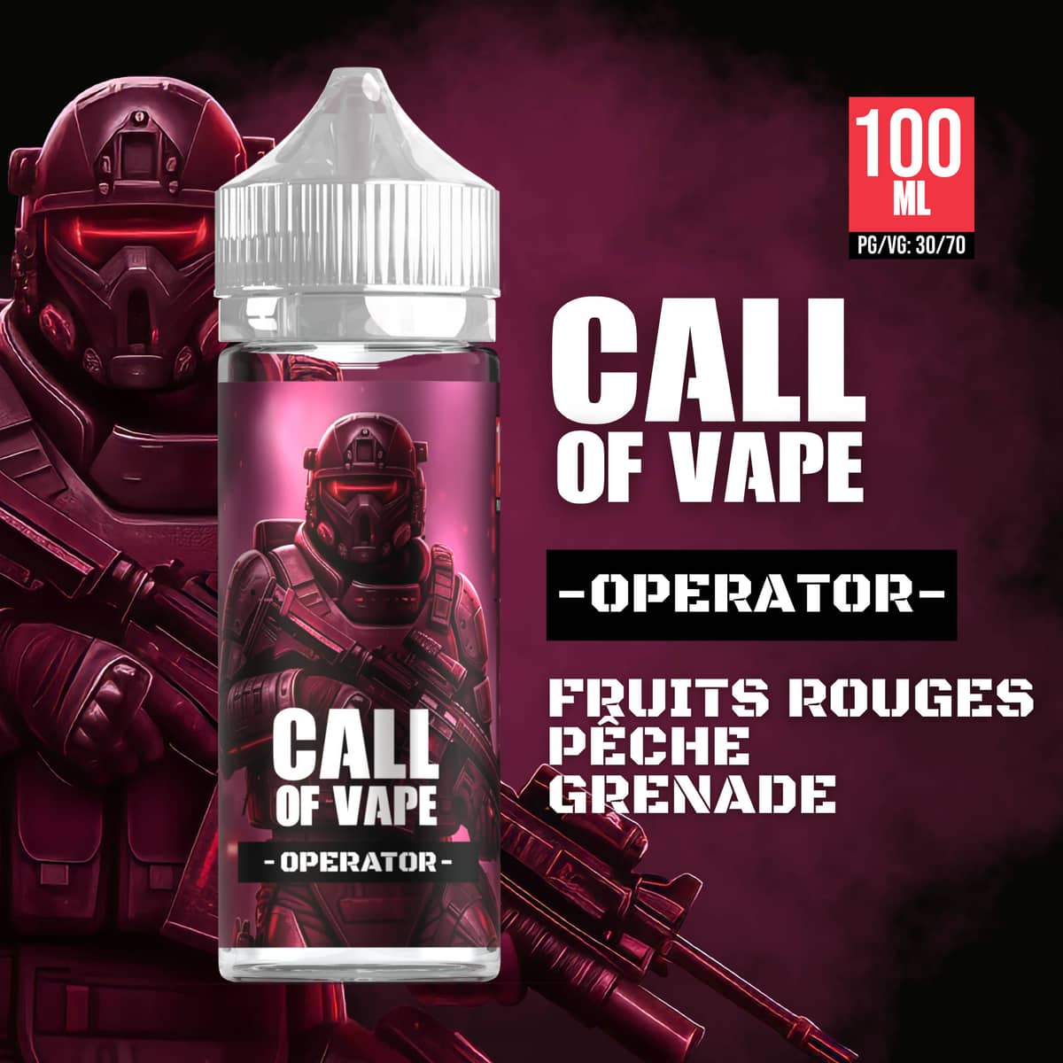 Operator - Call of Vape/Cloud Vapor