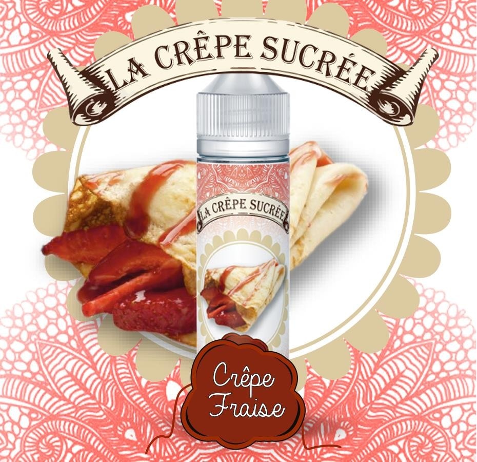 Fraise 50ML - La Crepe Sucree