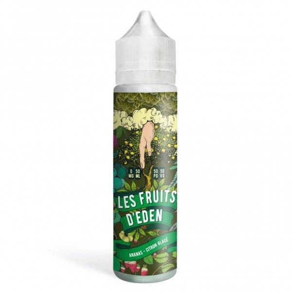Ananas Citron Glacé 50ML - Les Fruits D'Eden/Le Coq qui vape