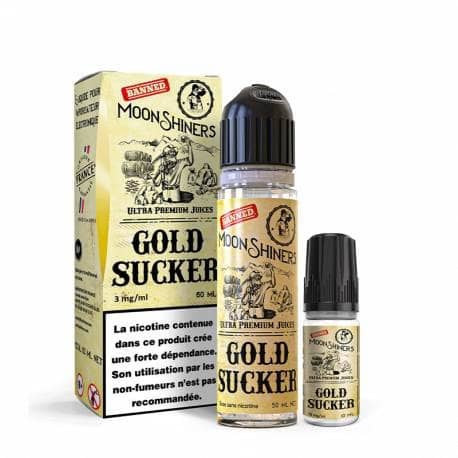 Easy2Shake Gold Sucker 50/50 60ML - Moonshiners/Le French Liquide