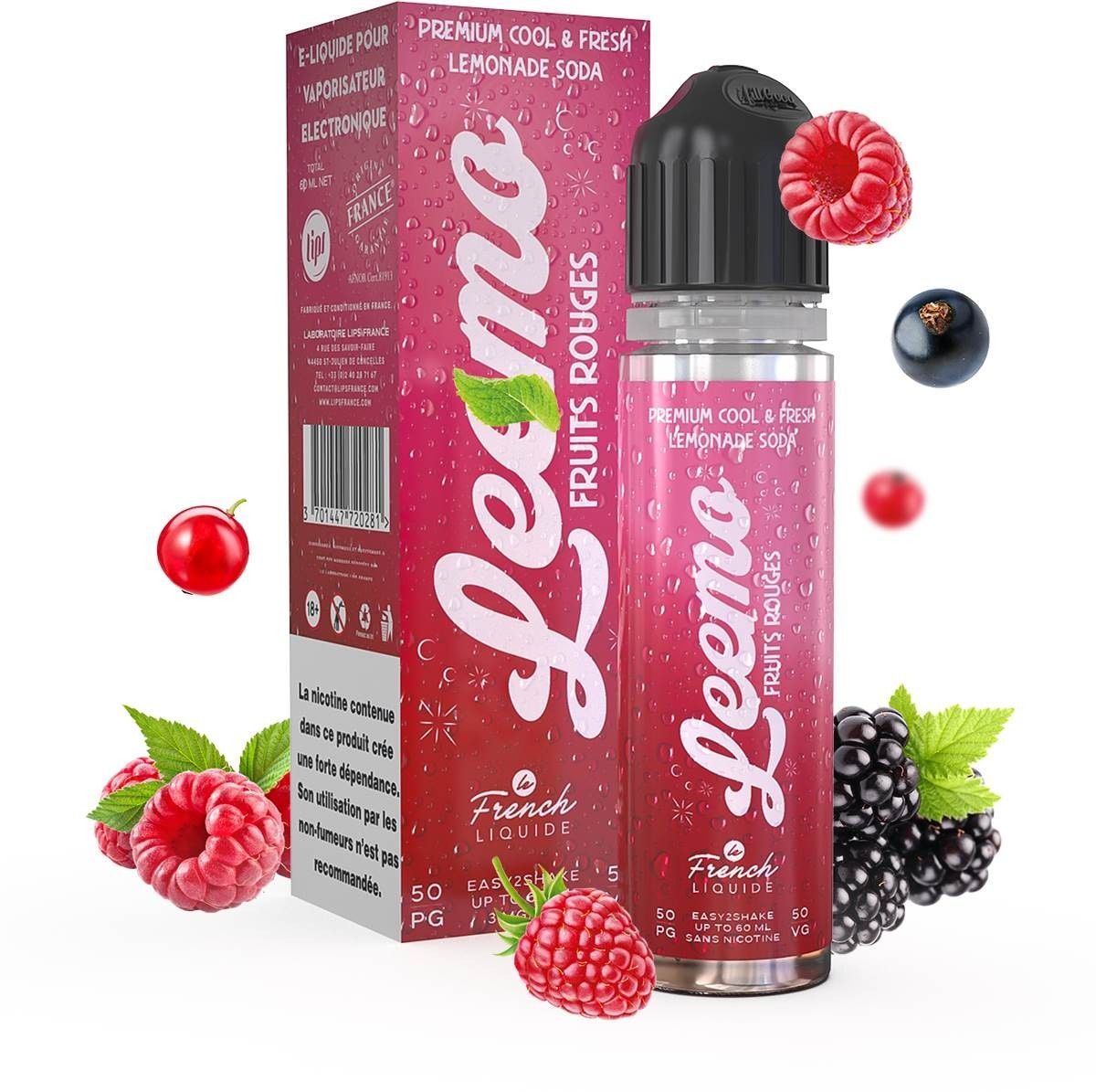 Fruit Rouge 50/50 60ML - Leemo/Le French Liquide