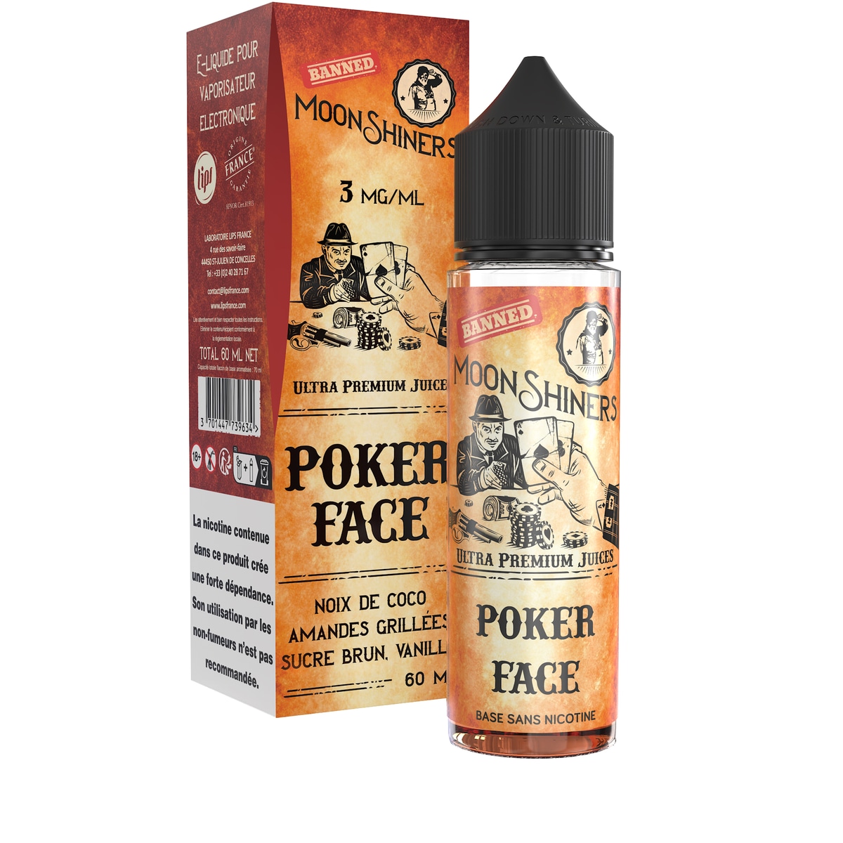 Poker Face 50ML - Moonshiners/Le French Liquide
