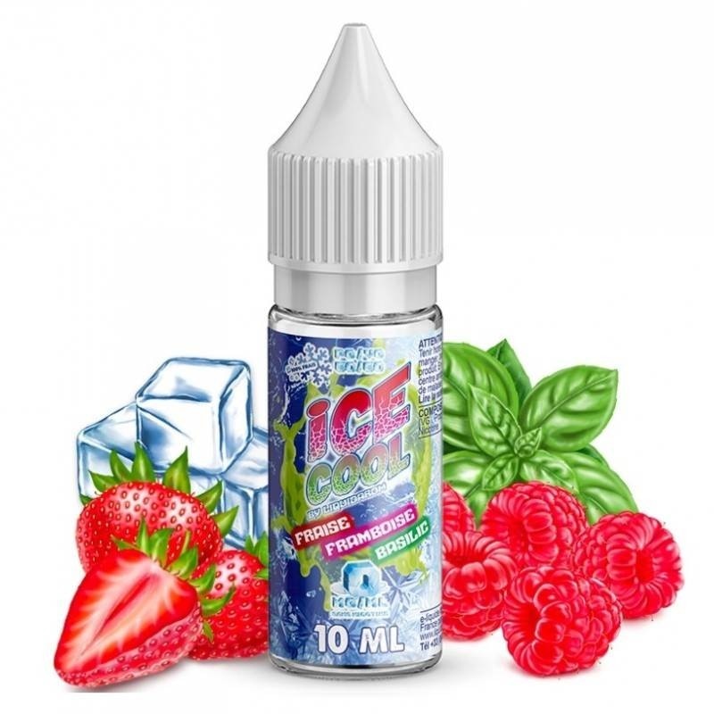 Fraise Framboise Basilic 10ML - Ice Cool