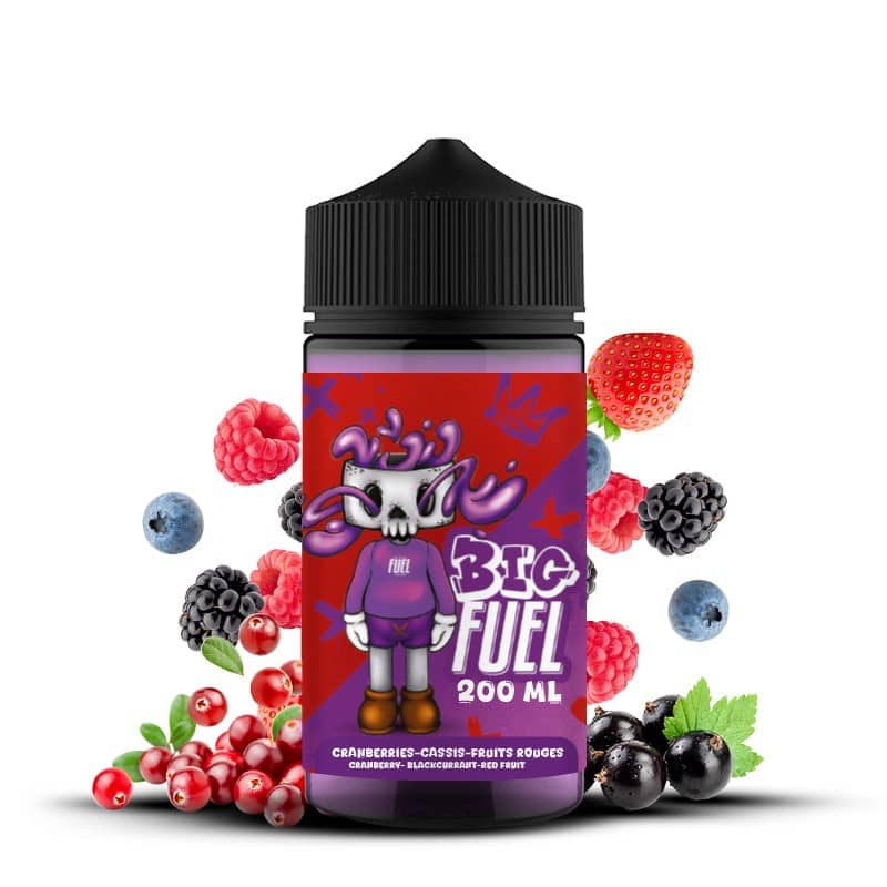 CranberrIes Cassis Fruits rouges 200ML - Big Fuel/Maison Fuel
