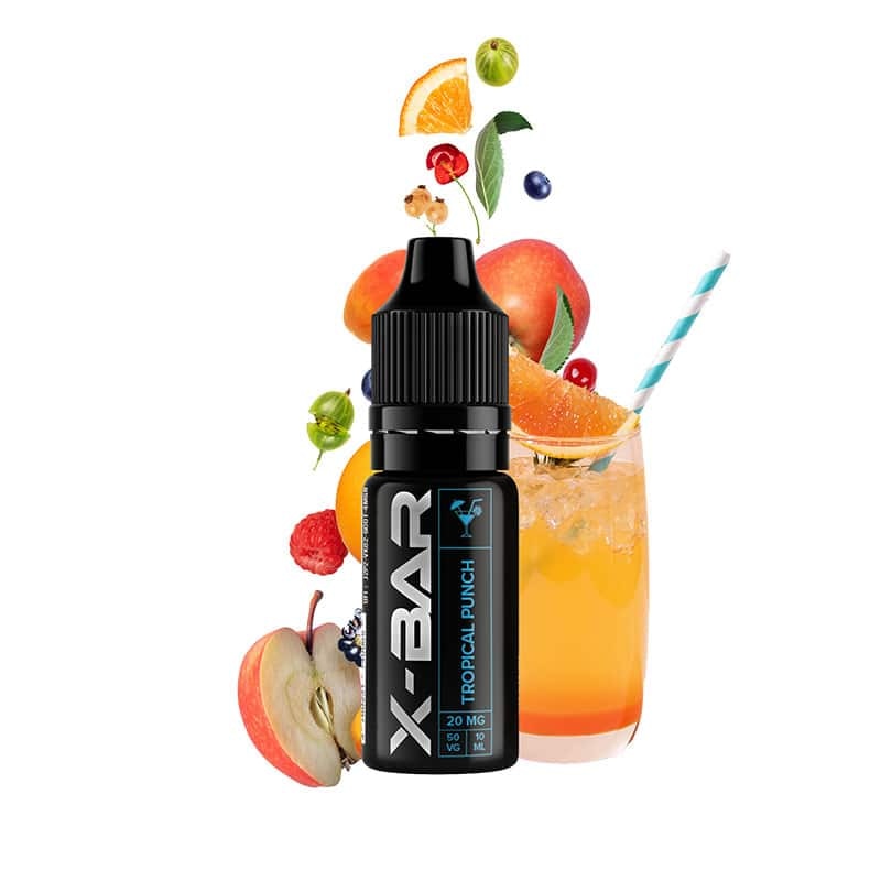 Tropical Punch 10ML (Sel de nicotine) - X-Bar