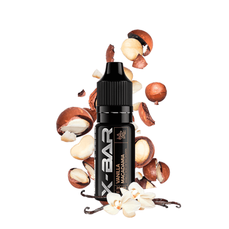 Vanilla Macadamia 10ML (Sel de nicotine) - X-Bar