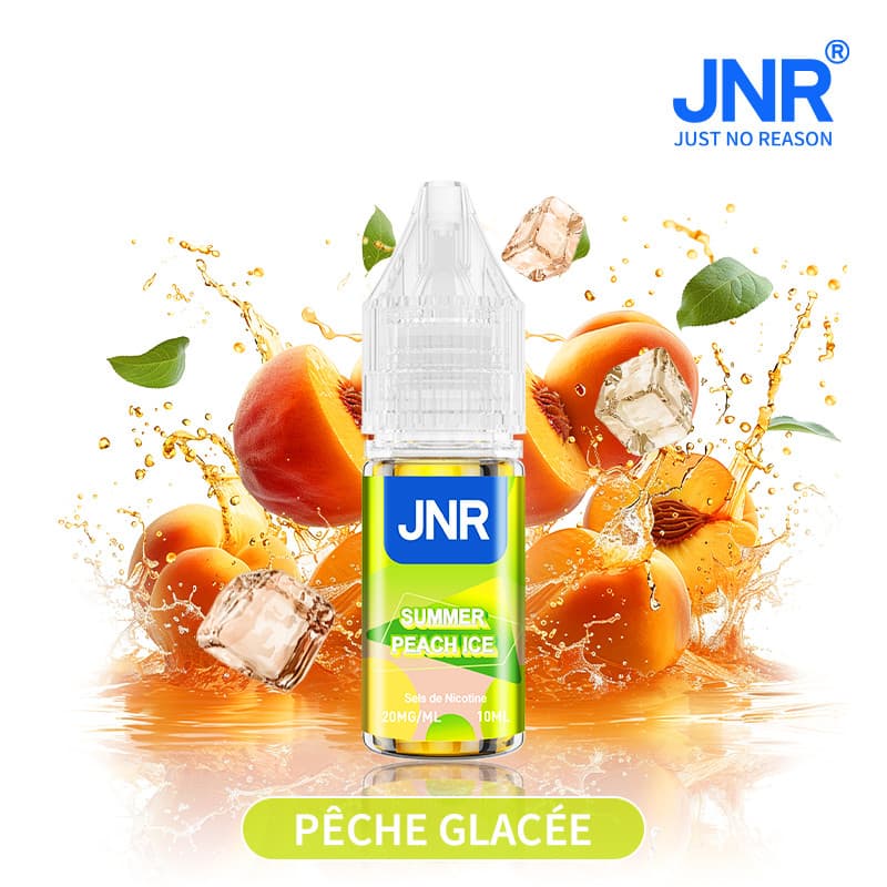 Summer Peach Ice (Sel de nicotine) 10ML - JNR