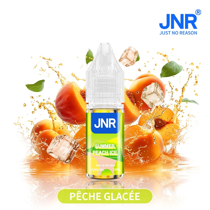 Summer Peach Ice (Sel de nicotine) 10ML - JNR