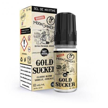 Gold sucker (Sel nicotine) 10ML - Moonshiners/Le French Liquide