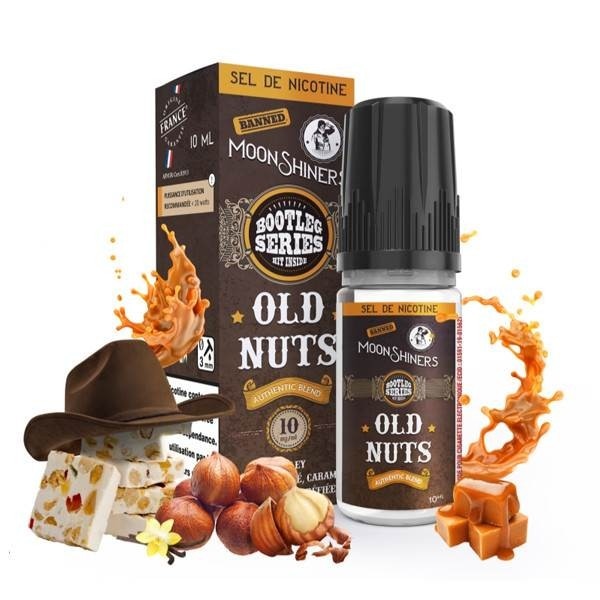 Old Nuts Authentic (Sel nicotine) 10ML - Moonshiners/Le French Liquide
