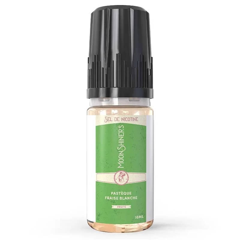 Pastèque Fraise Blanche (Sel nicotine) 10ML - Moonshiners/Le French Liquide
