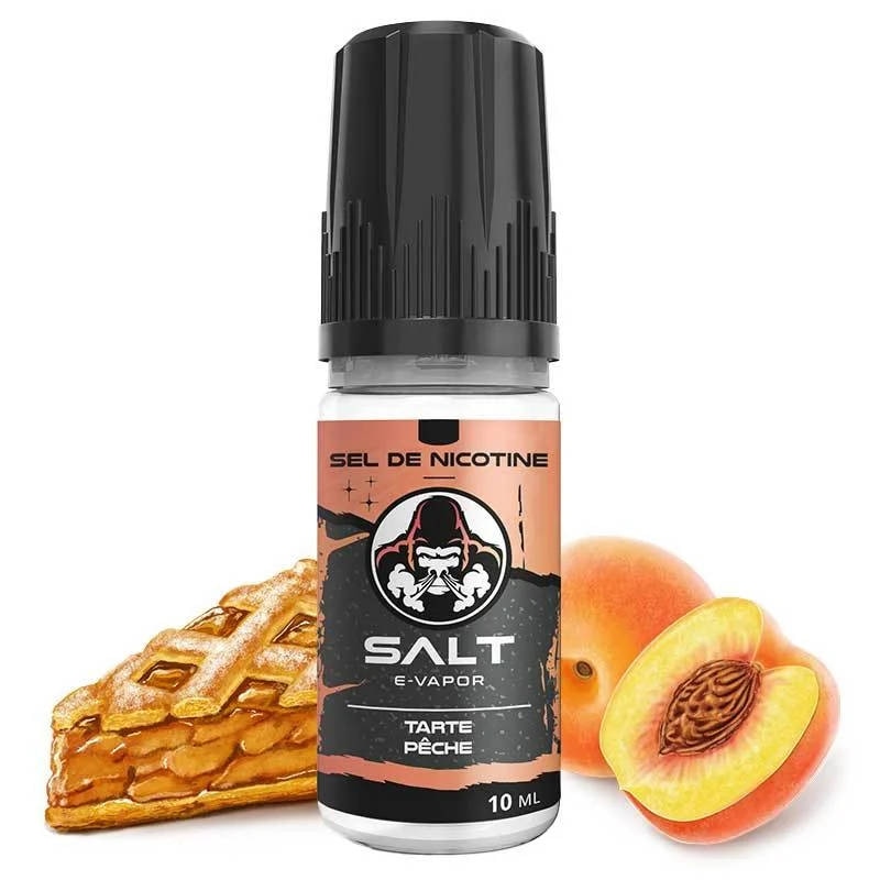 Tarte Pêche (Sel nicotine) 10ML - Le French Liquide