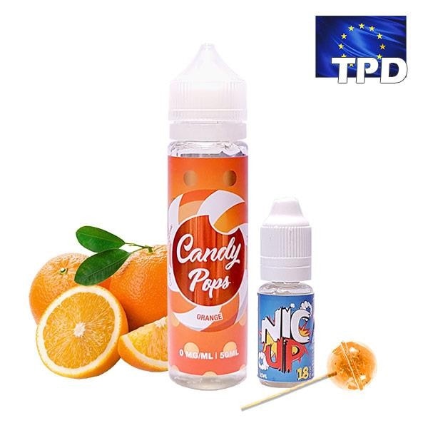 Sparkling Orange 50ML 0MG Candy Pops