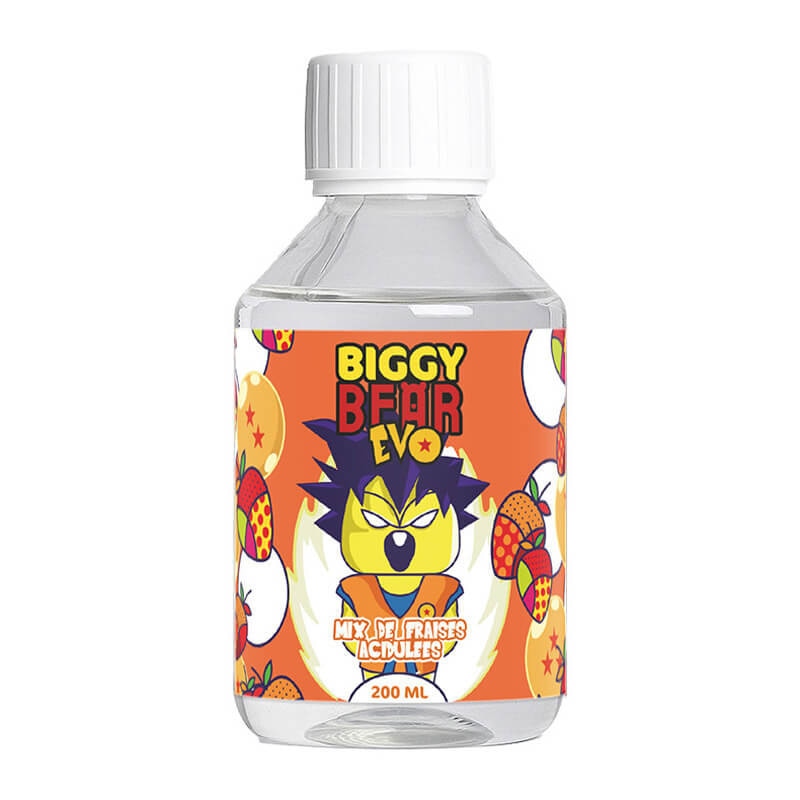 Mix de Fraises Acidulées 200ML - Biggy Bear Evo
