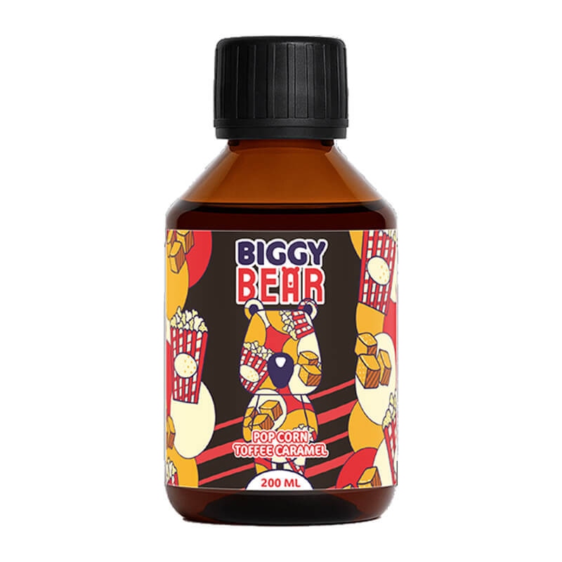 Pop Corn Toffee Caramel 200ML - Biggy Bear