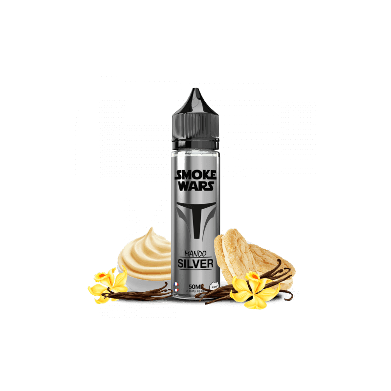 Mando Silver 50ML - Smoke Wars/E.Tasty