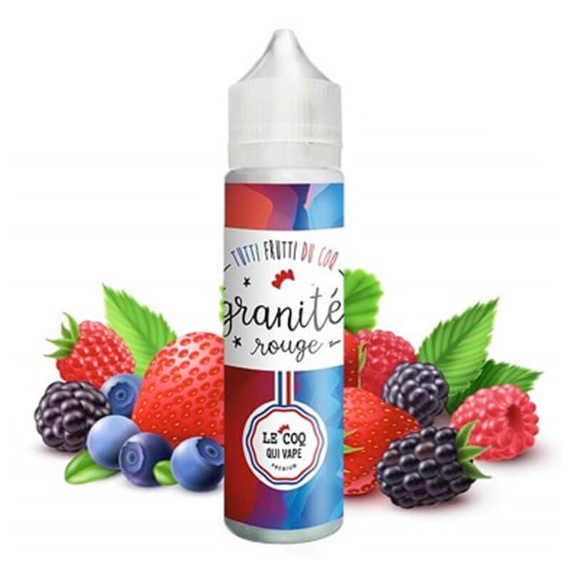 Granite Rouge 50ML - Le Coq qui vape