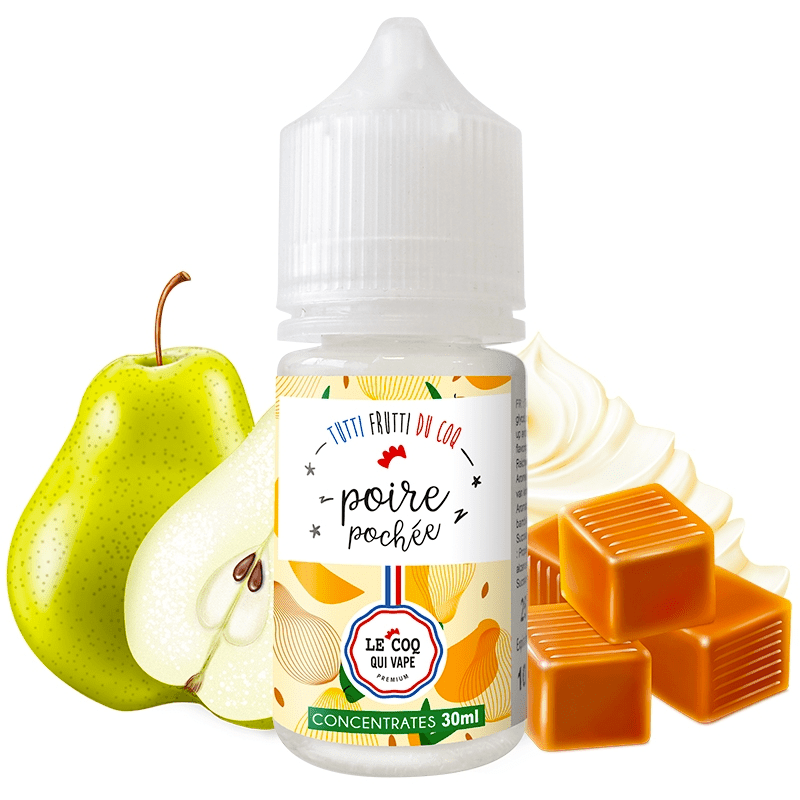 Poire Pochée 50ML - Le Coq qui vape