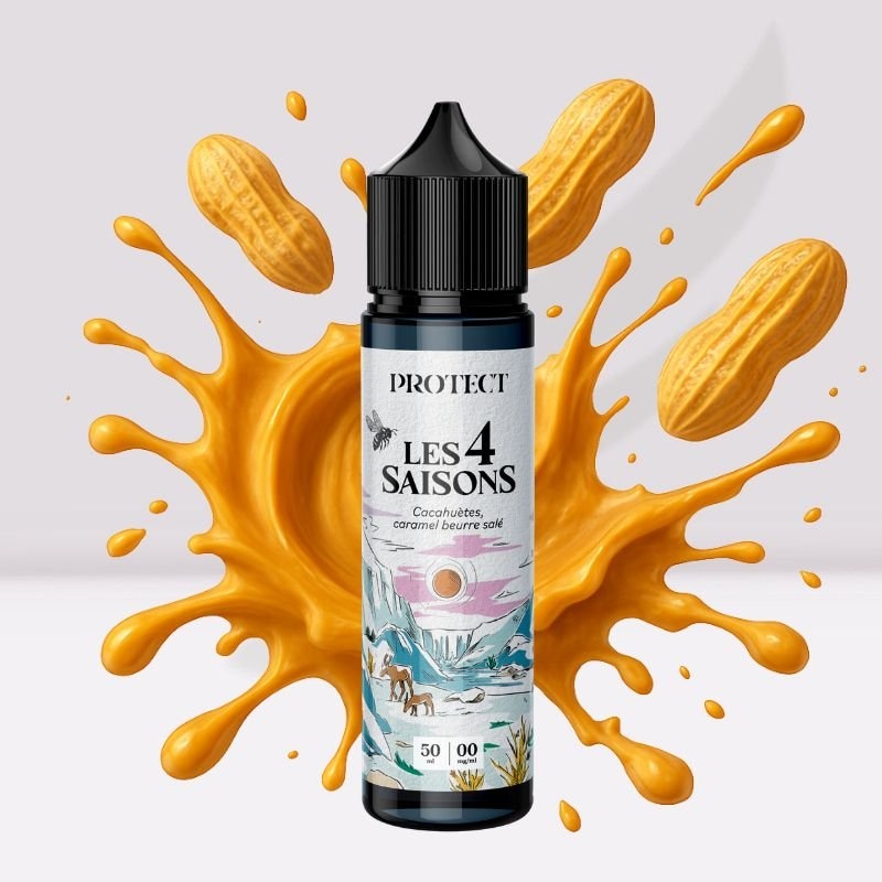 Tartelette caramel beurre de cacahuète 50ML - Le Coq qui vape