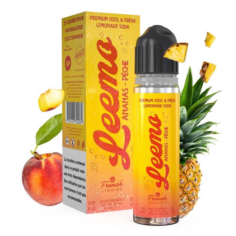 Ananas Pêche 10ML - Leemo/Le French Liquide
