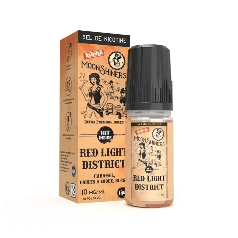 Light Blend (Sel nicotine) 10ML - Moonshiners/Le French Liquide