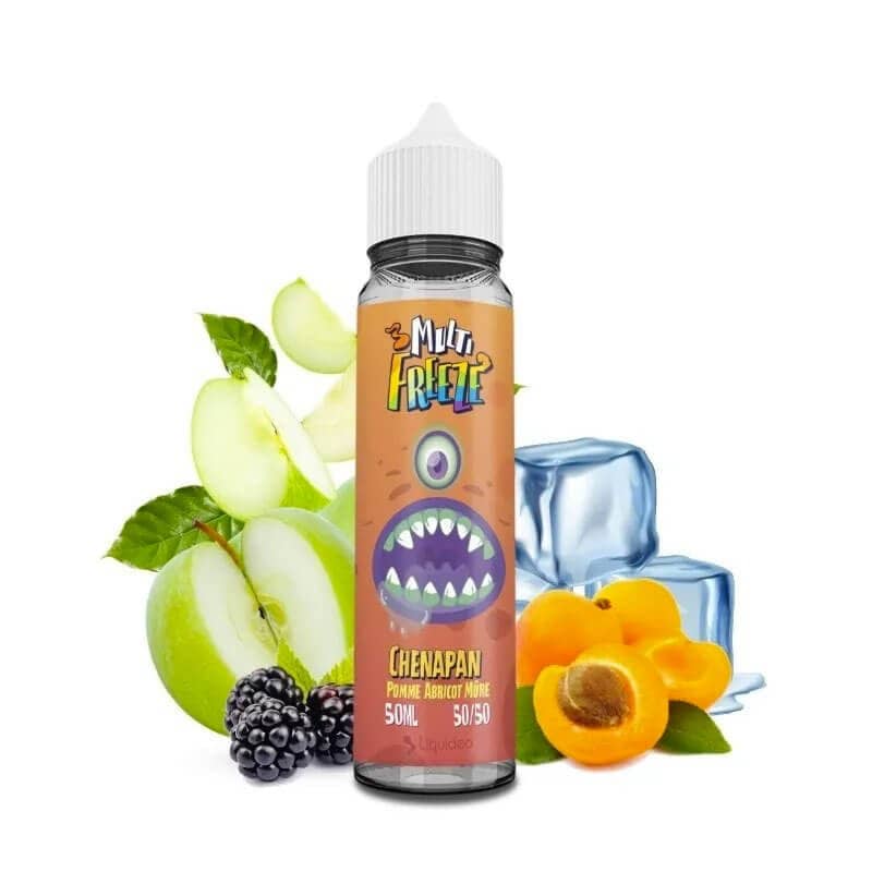Chenapan Pomme Abricot Mûre 10ML - Multi Freeze/Liquideo