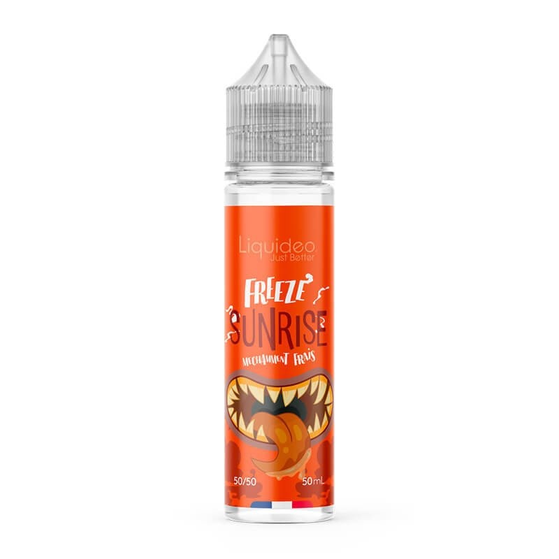 Freeze Sunrise Orange Fraise 10ML - Liquideo