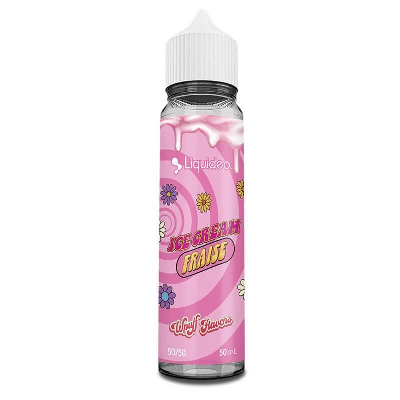 Ice Cream Fraise 10ML - Wpuff Flavors/Liquideo