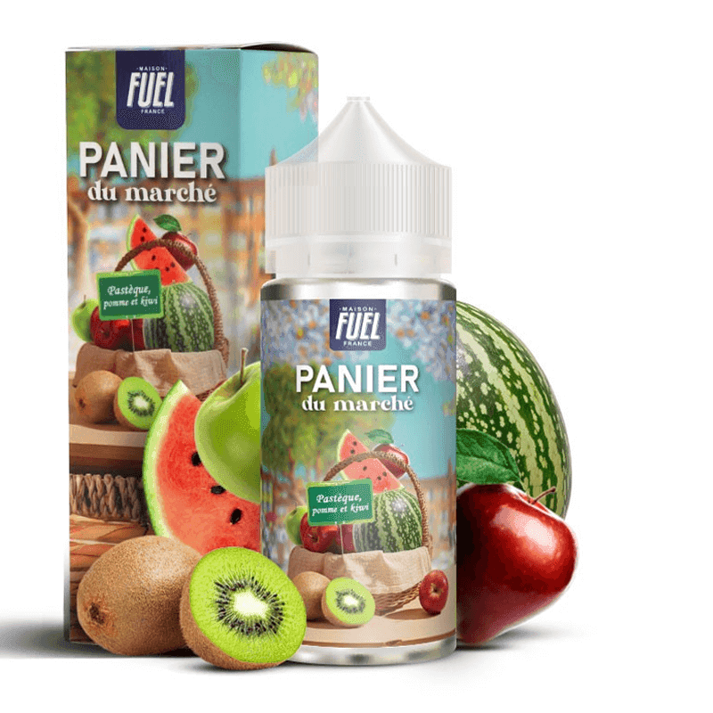 Pastèque Pomme et Kiwi 100ML - Panier du Marché/Maison Fuel