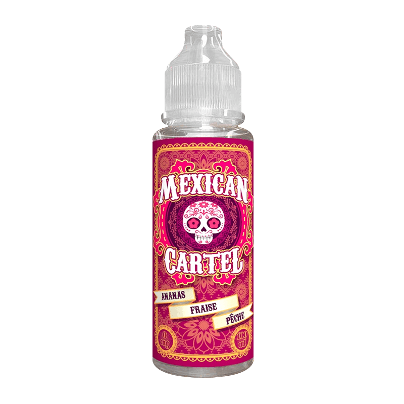 Ananas Fraise Pêche 100ML - Mexican Cartel