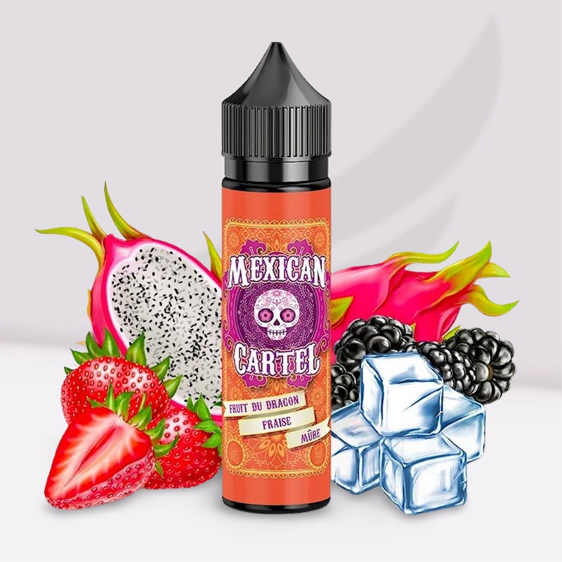 Fruit du Dragon Fraise Mûre 50ML - Mexican Cartel