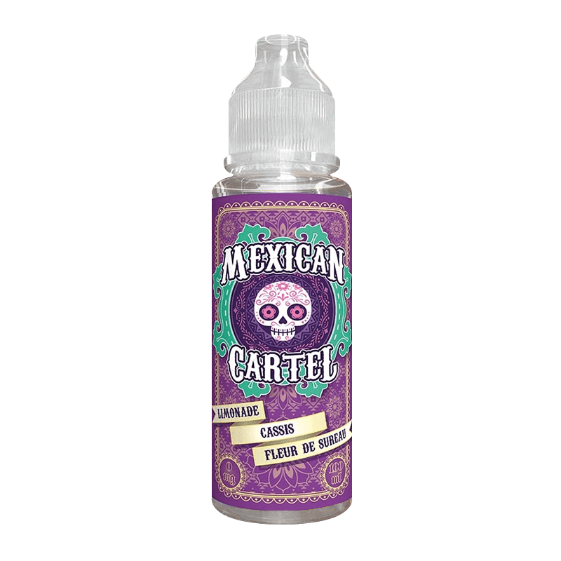 Limonade Cassis Fleur de Sureau 100ML - Mexican Cartel