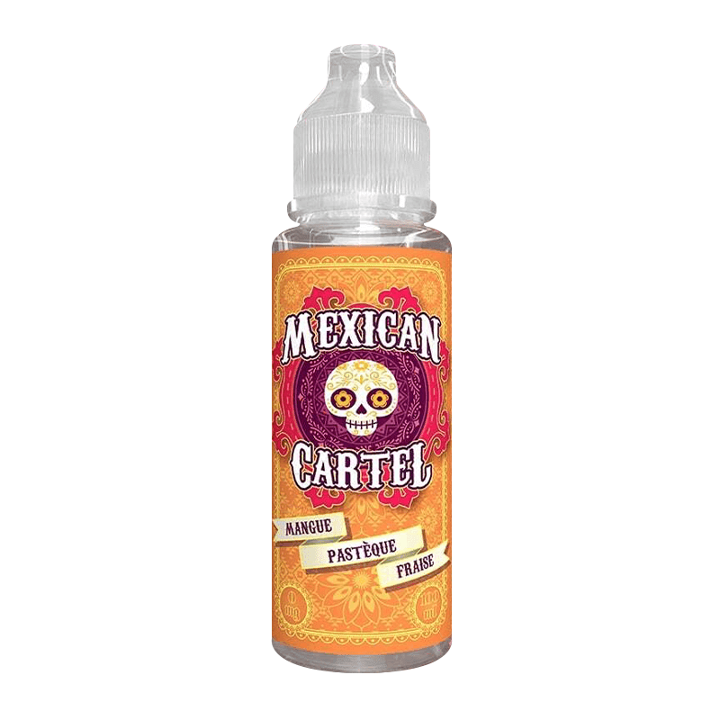 Mangue Pastèque Fraise 10ML (Sel de nicotine) - Mexican Cartel