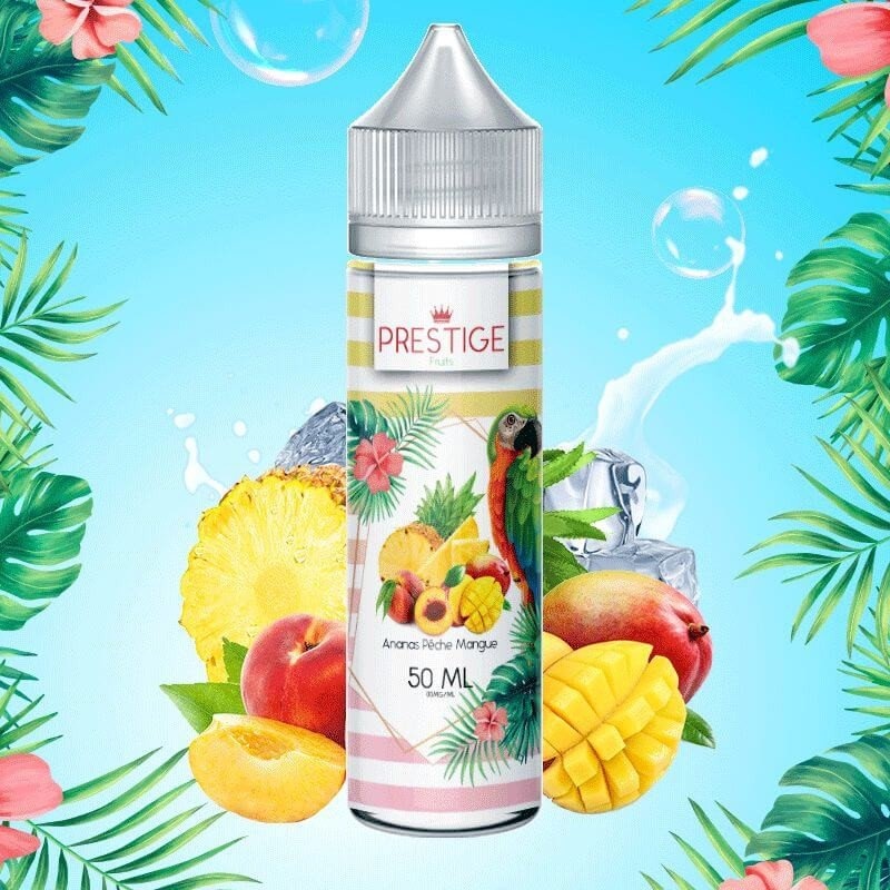 Ananas Pêche Mangue 50ML - Prestige Fruits